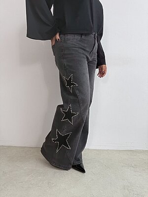 Denim Stars grey
