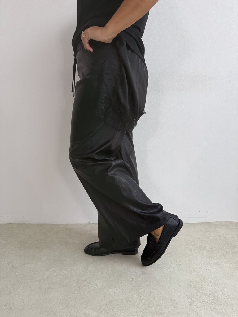 Panta Eco Croco - Nero 
