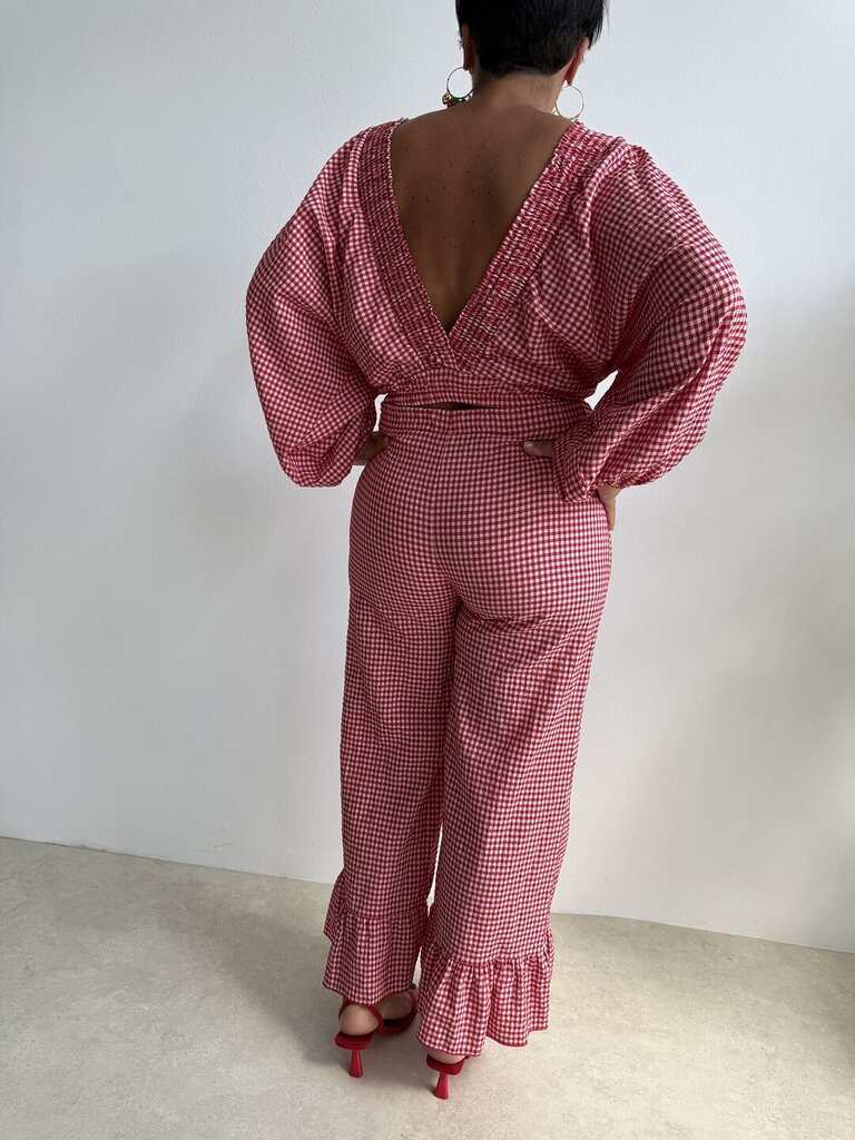 Cord set JULIA - Rosso 