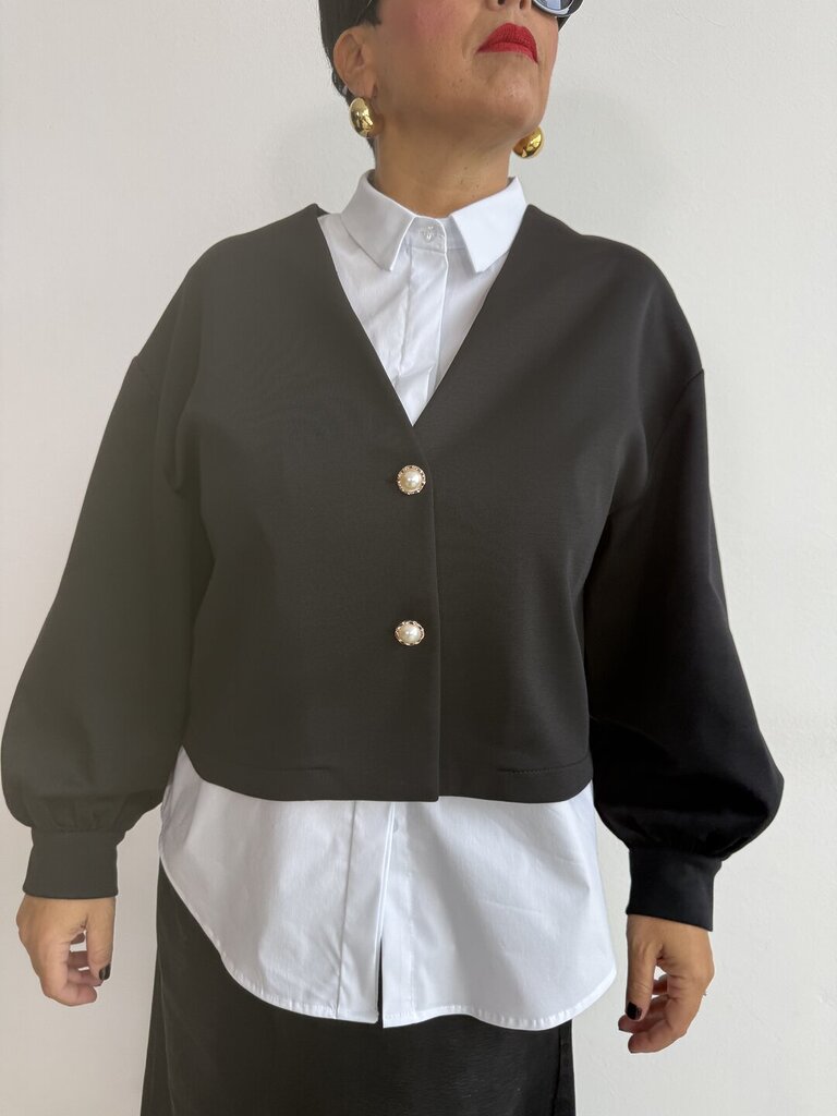 Cardigan GraceKelly - Nero 