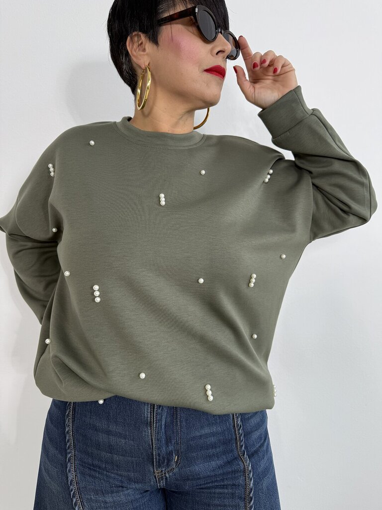 Felpa Perla - Verde 