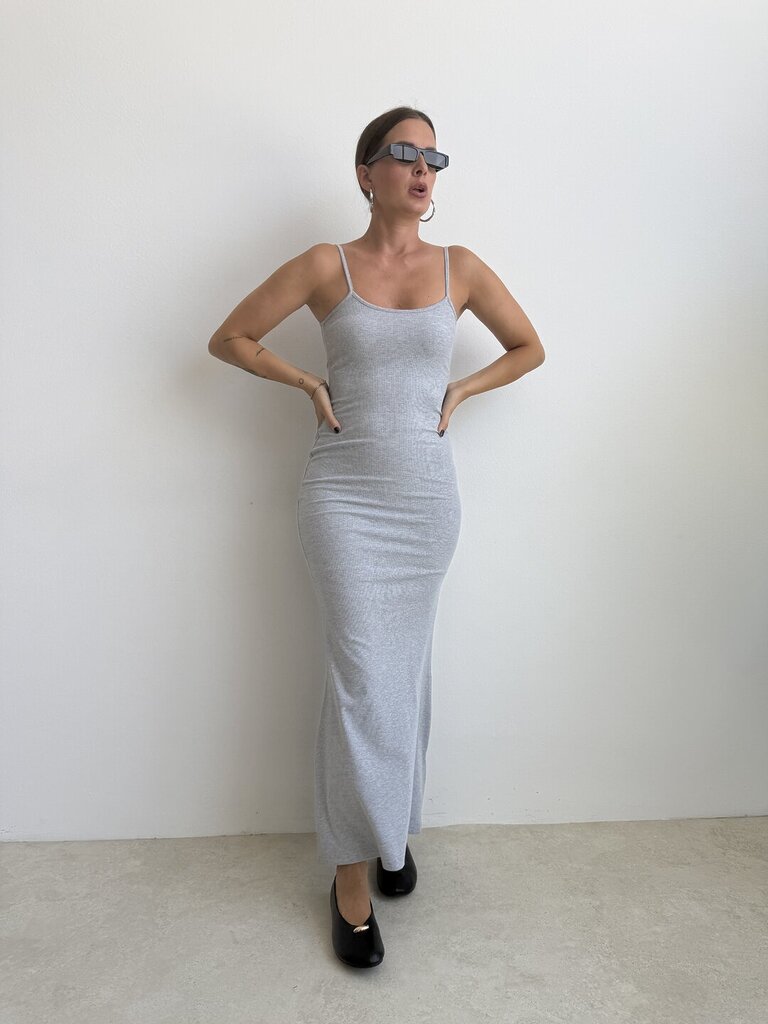 Abito Rita costa stretch - Grigio 