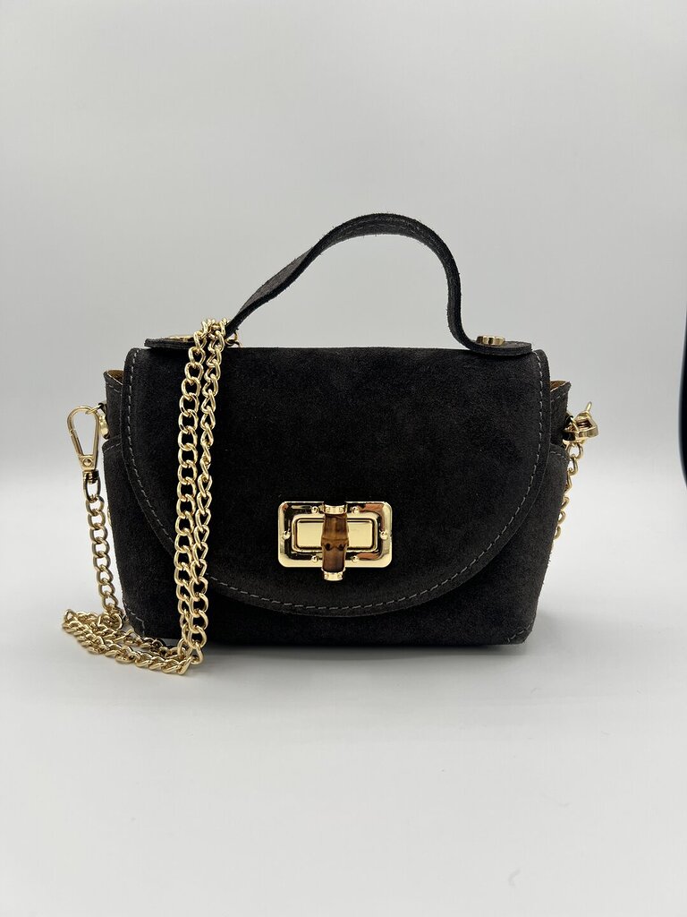 Mini bag True Leather fumo 