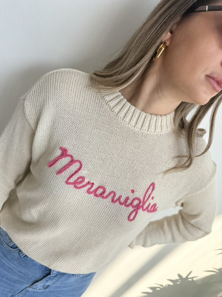 Pull Meraviglia - avorio 