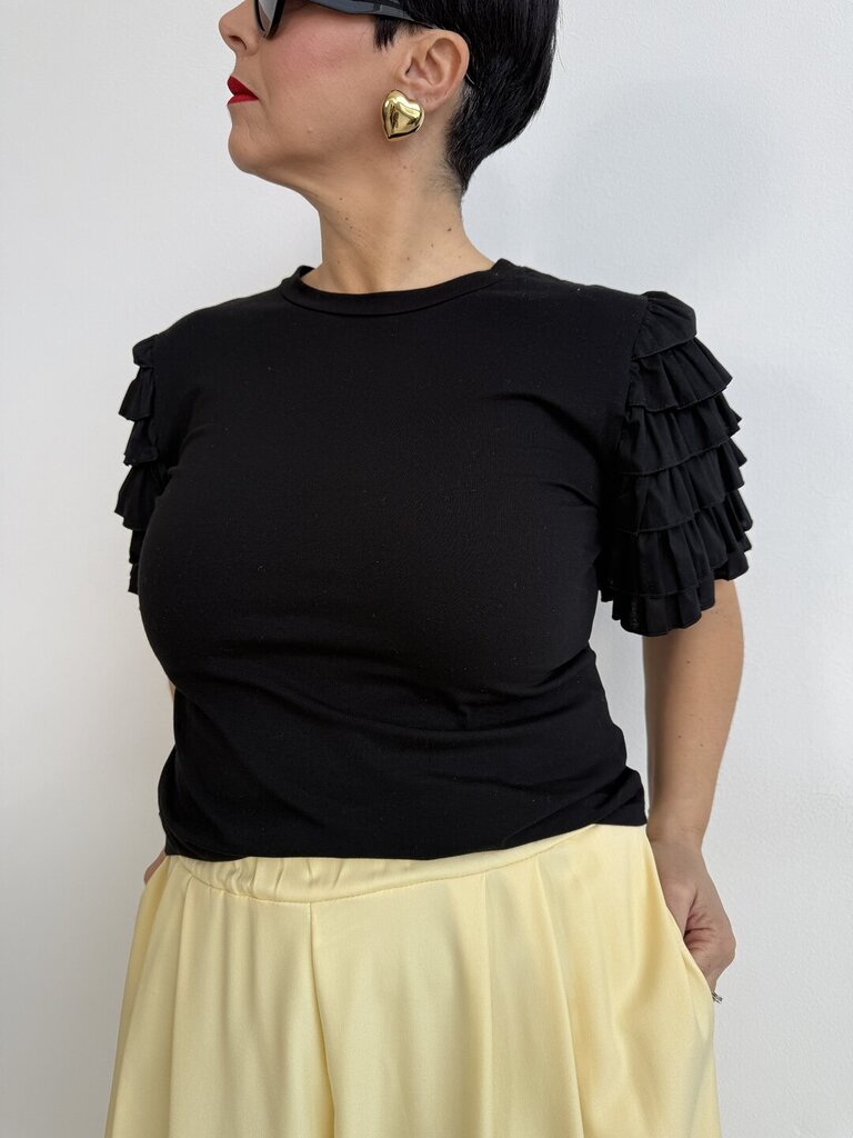 Ts mille rouches manica - Nero 