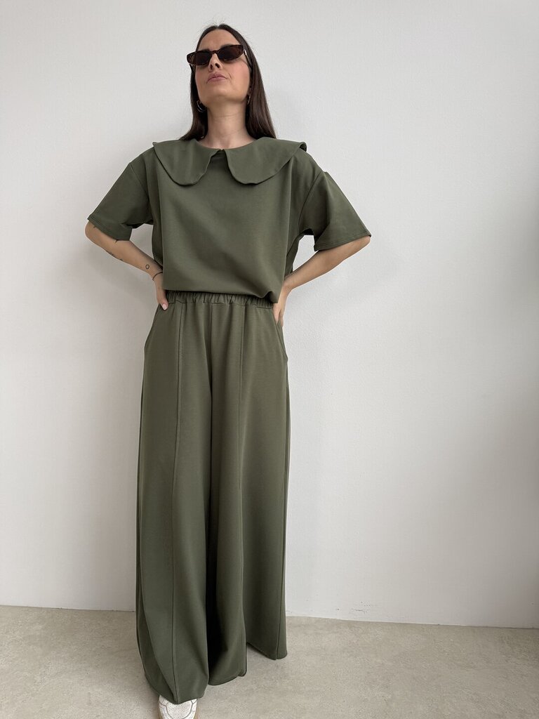 Ts colletto Set Mirea - verde militare 