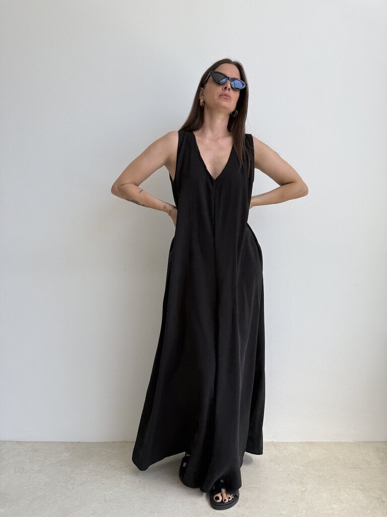 Salopette Cupro - Nero 