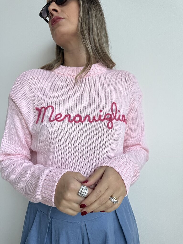 Pull Meraviglia - Rosa 