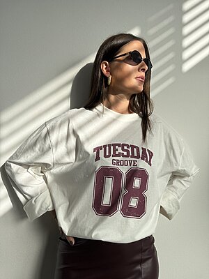 Tshirt Bordeaux Tuesday