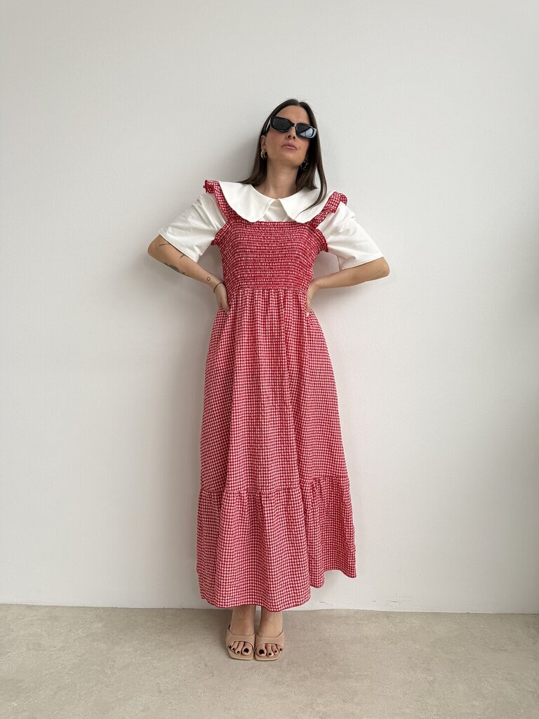 Abito Sweet Vichy - Rosso 