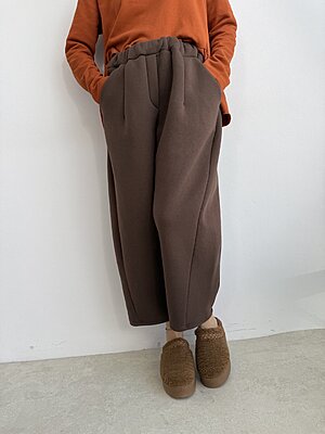 Panta sporty ovetto felpato