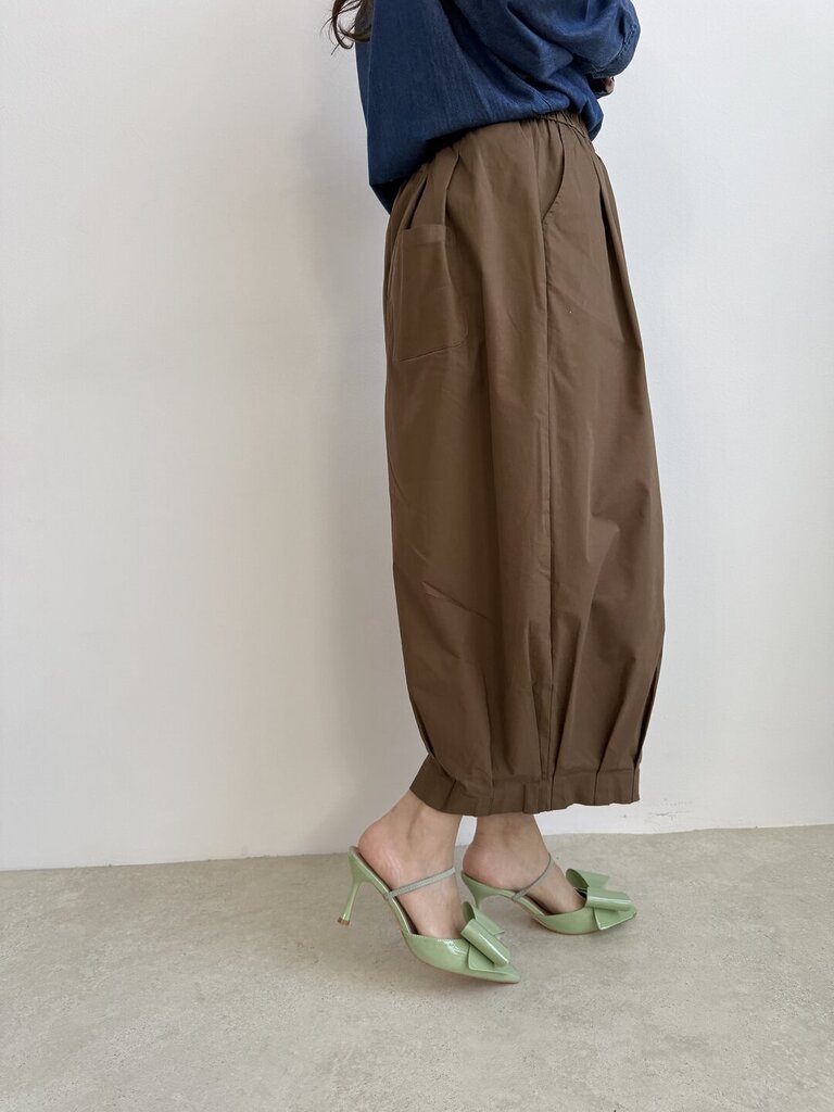 Pantalone Vera ovetto - marrone bruciato 