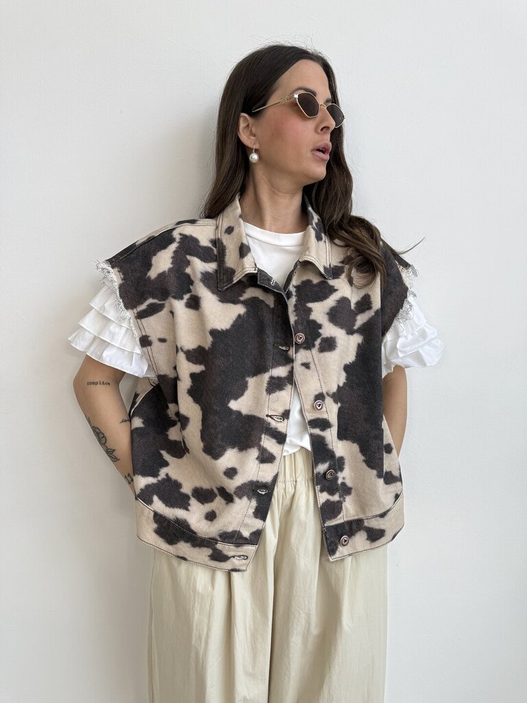 Gilet Cowprint 