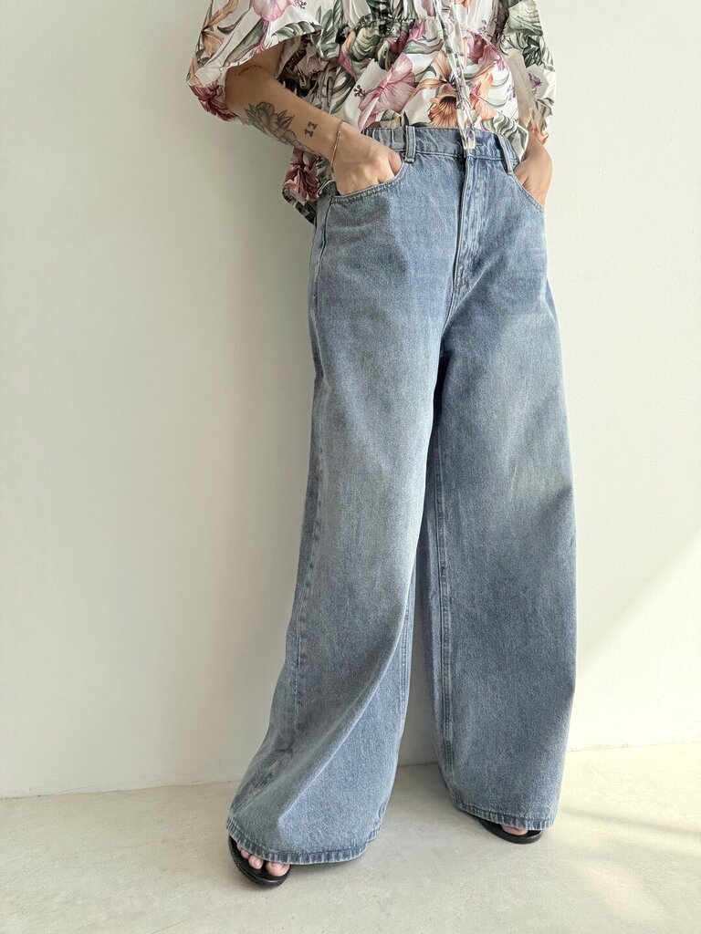 Jeans HARPER over denim stone 