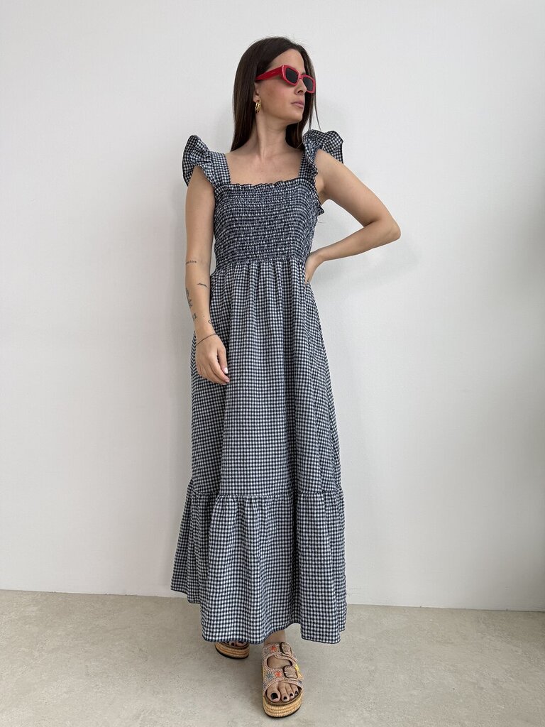 Abito Sweet Vichy - Blu 