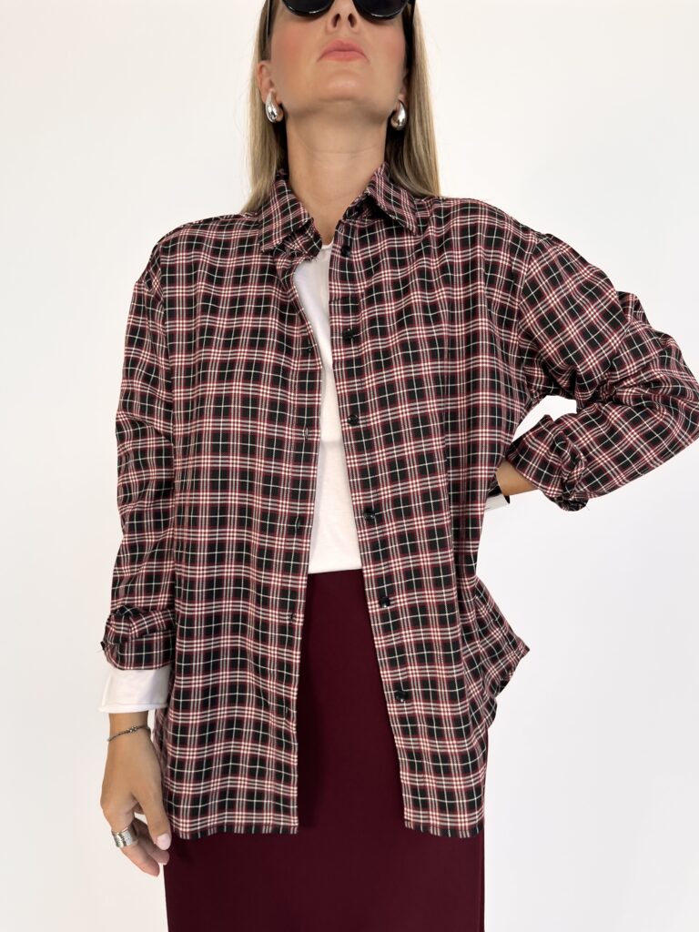 Camicia tartan piccolo 