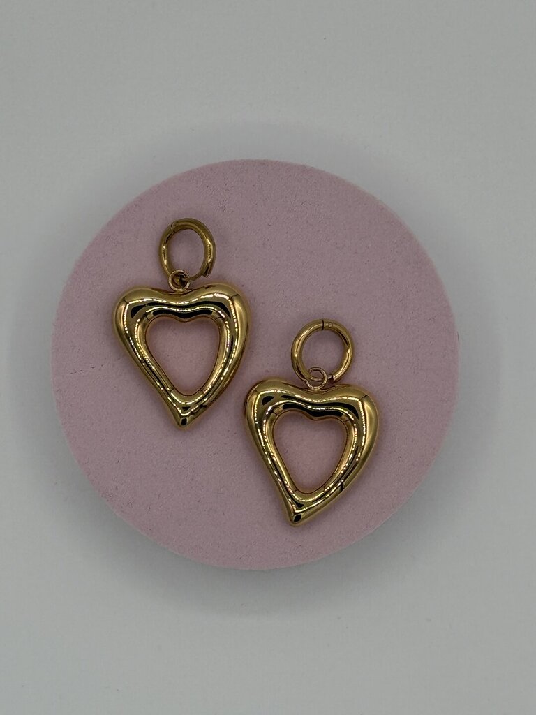Cuore gold c/mini cerchio 