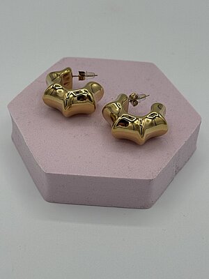 Cerchio 6 punte gold