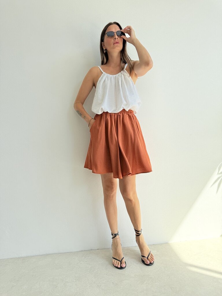 Short Francy Colours - arancio 