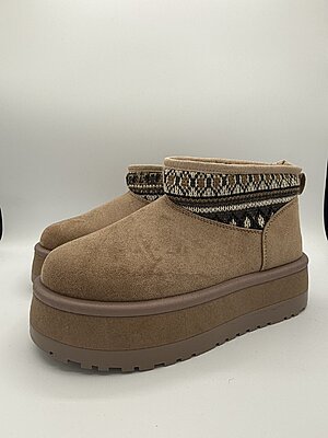 Stivale cornice khaki