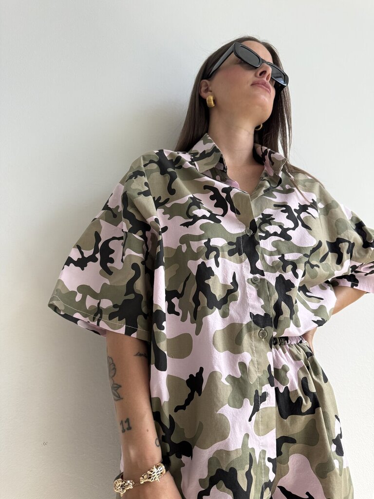Set Kelly camouflage - Rosa 