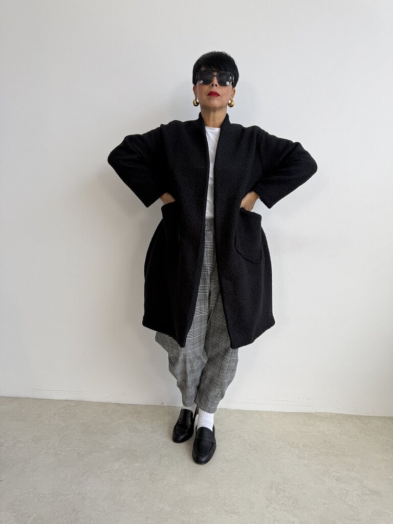 Coat Maya - Nero 