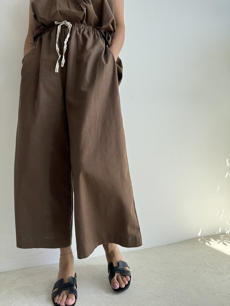 Pantalone RAMIE - biscotto 