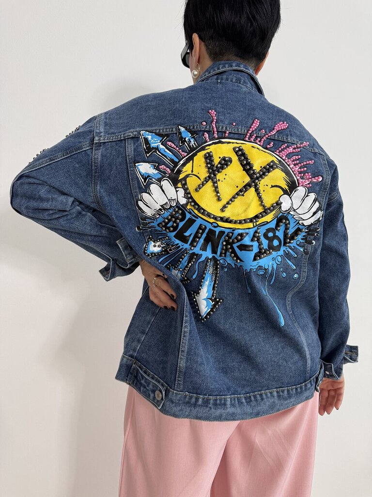 Giubbetto Blink182 denim 