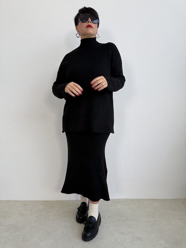 Set Andromeda pullgonna - Nero 