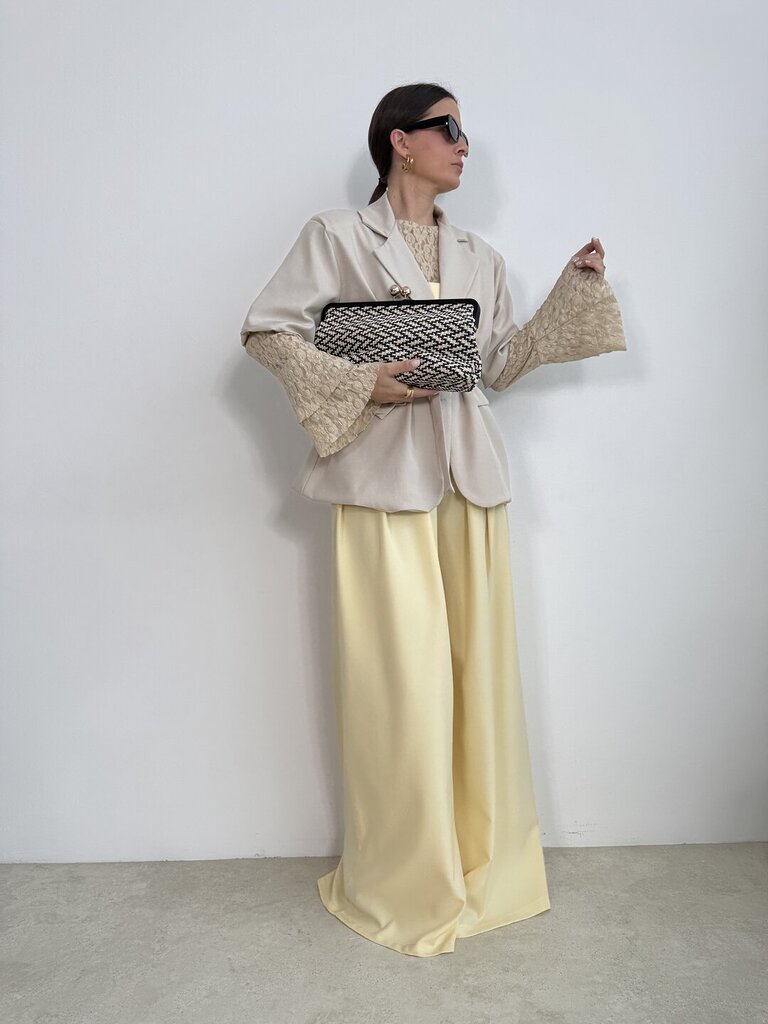 Blazer Mimosa m/corta - Avorio 