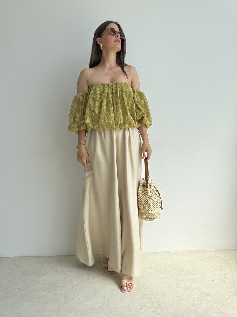 Pantalone Sveva - panna 