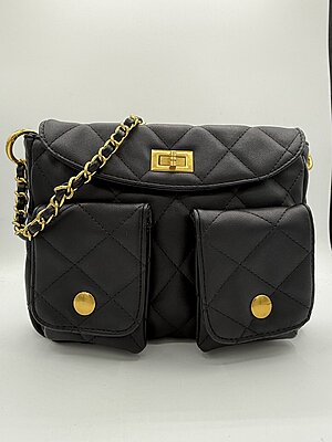 Bag Cocobig 2 tasche nero