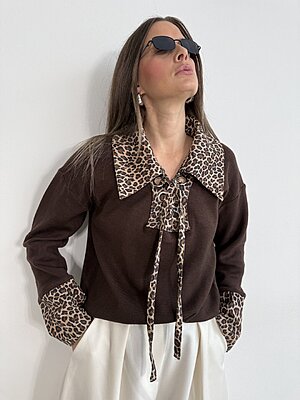 Pull Macu colletto polso