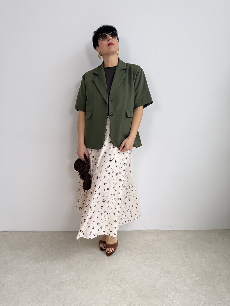 Blazer Mimosa m/corta - verde militare 