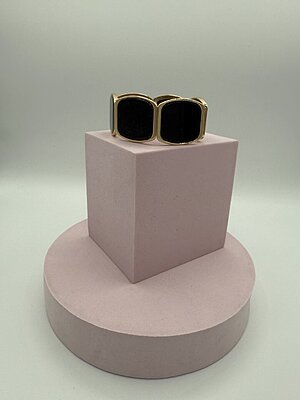 Bracciale elastico STONE BLACK