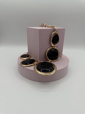 Collana STONE BLACK