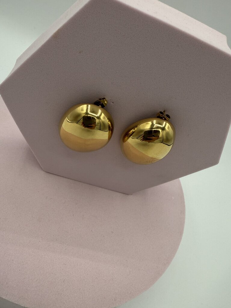 Orecchino BOTTONE BIG GOLD 