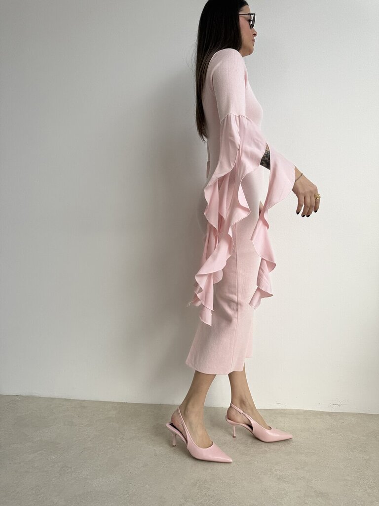 Abito Medusa stretch - Rosa 