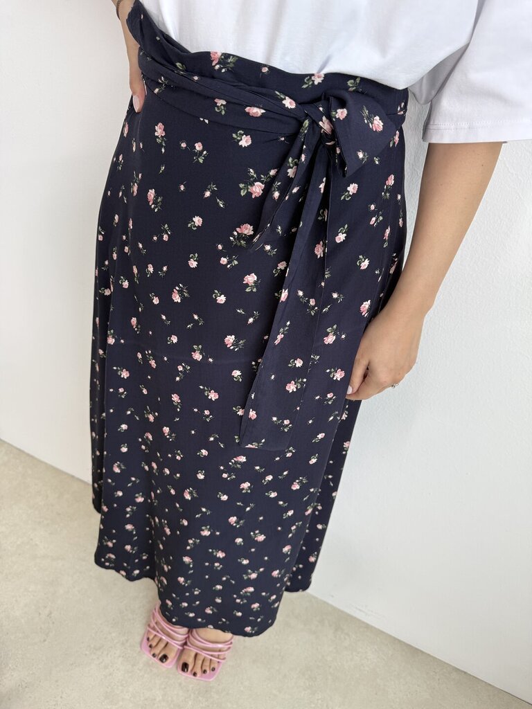 Gonna flower p/foglio - Blu 