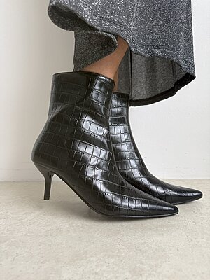Tronchetto Croco black