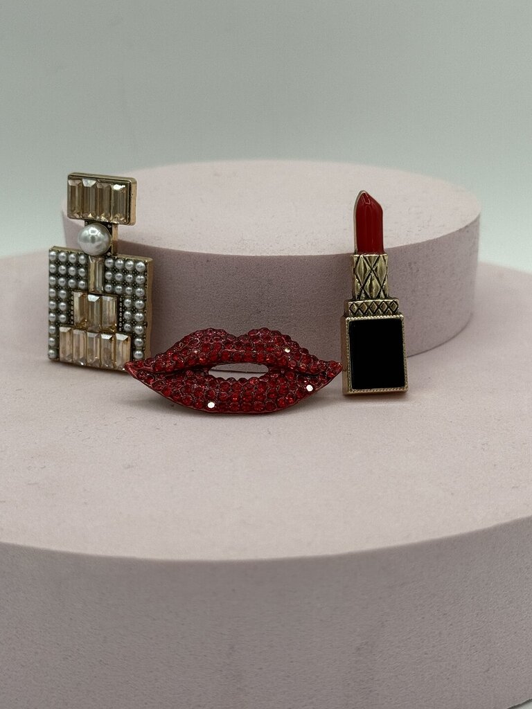 Set Spille rossetto bacio profumo 