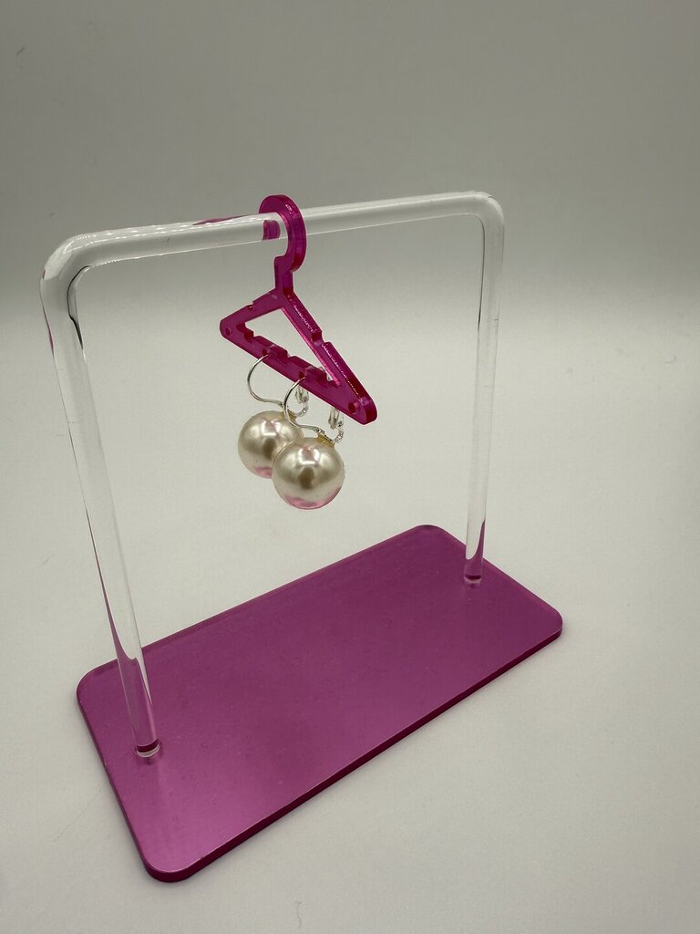 Orecchino coppia perla monachella 