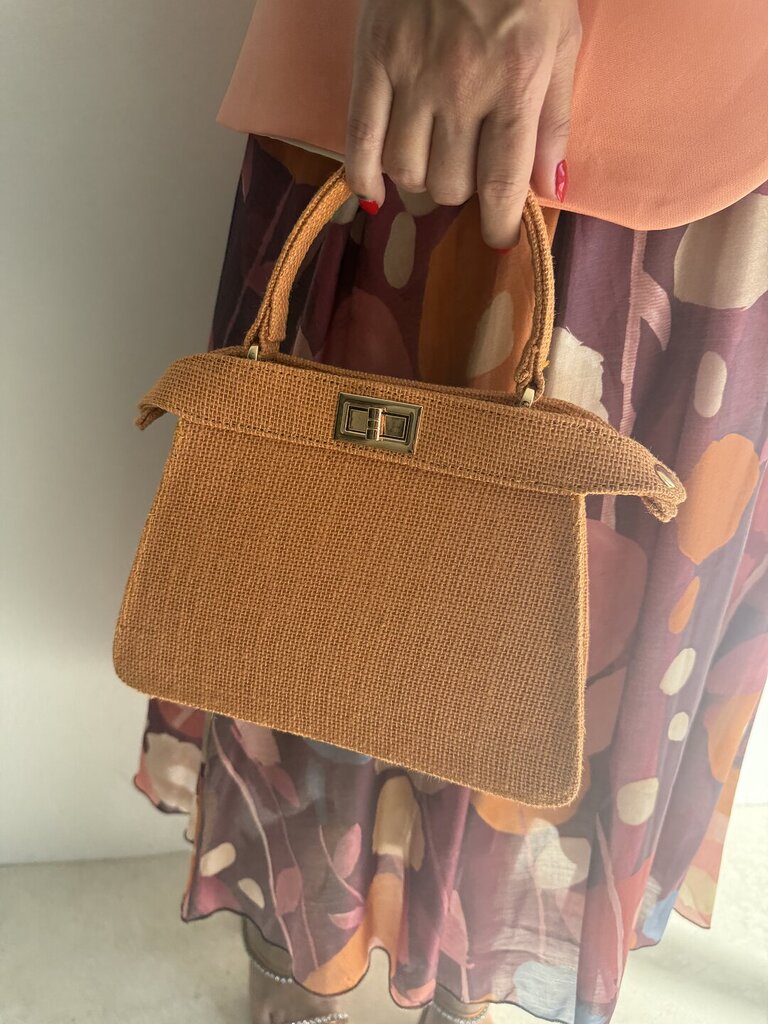 Bag TRAPEZIO arancio 