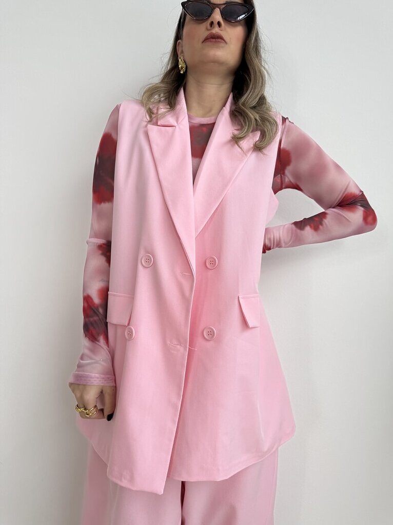 Gilet Set OLIMPIA - Rosa 