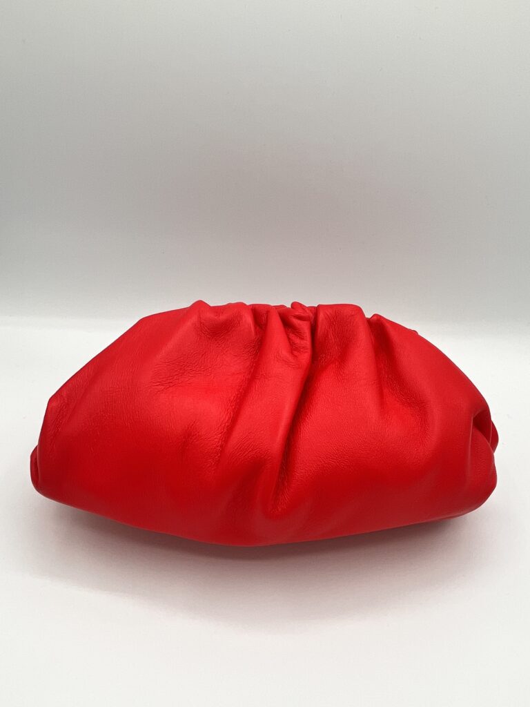 Bag nuvola rosso vera pelle 