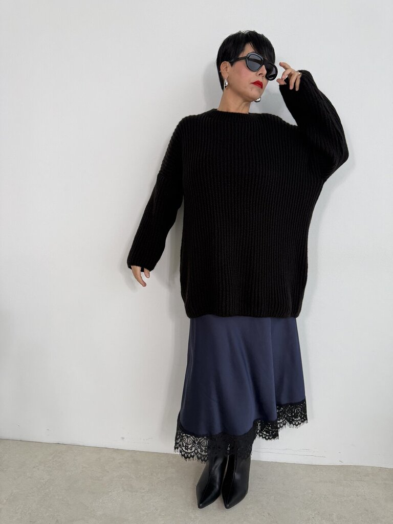 Maxi pull Astra - Nero 