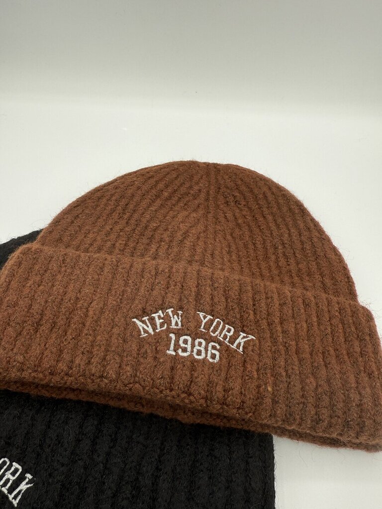 Cuffia NewYork + 𝚌𝚘𝚕𝚘𝚛𝚒 - Marrone 