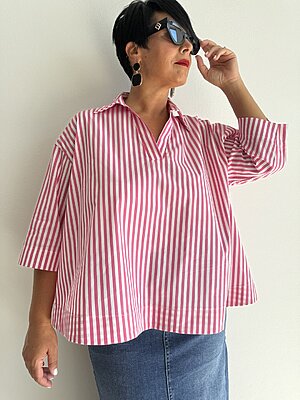 Camicia trapezio bacchettino