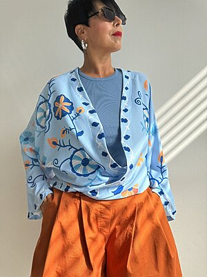 Kimono flowery
