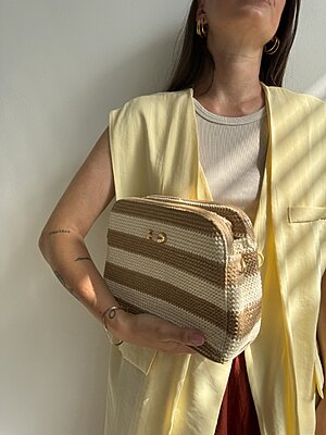 Bag Cinzia stripenut